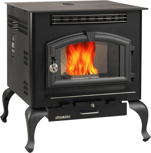 US Stove 6041HF Multi-Fuel Stove Pellet Stove W/ Blower