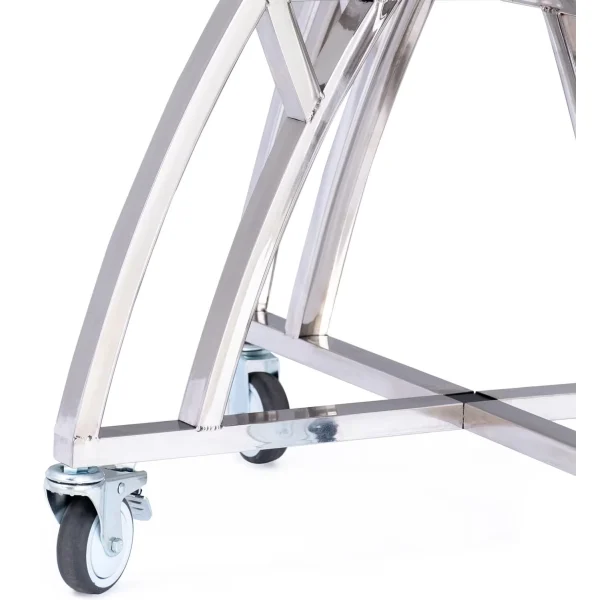 Blaze Cast Aluminum Kamado Grill Cart 20-Inch W/ Stainless Steel Cart & Side Shelves - Image 3