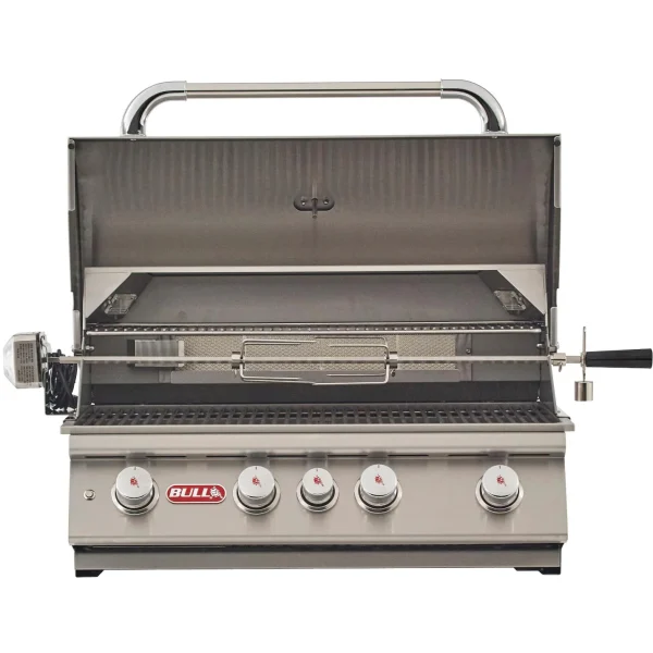 Bull Angus Built-In Gas Grill 30-Inch 4-Burner W/ Rotisserie - Image 2