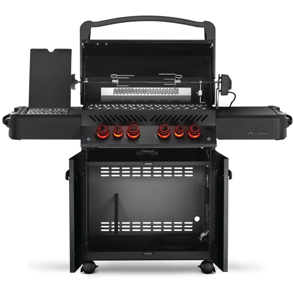 Napoleon Phantom Prestige 500 Gas Grill W/ Infrared Rear Burner, Infrared Side Burner & Rotisserie Kit - Image 2