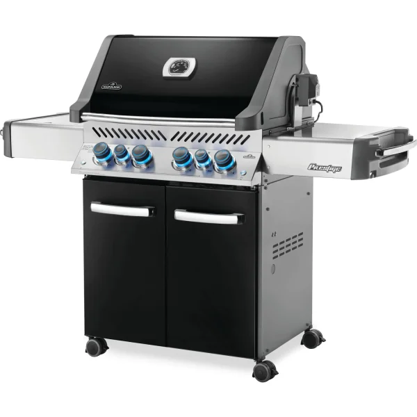 Napoleon Prestige 500 Gas Grill W/ Infrared Rear Burner, Infrared Side Burner & Rotisserie Kit - Image 2