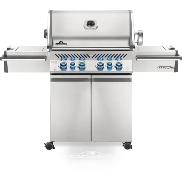 Napoleon Prestige PRO 500 Gas Grill W/ Infrared Rear, Side Burners & Rotisserie Kit