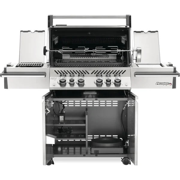 Napoleon Prestige PRO 500 Gas Grill W/ Infrared Rear, Side Burners & Rotisserie Kit - Image 2