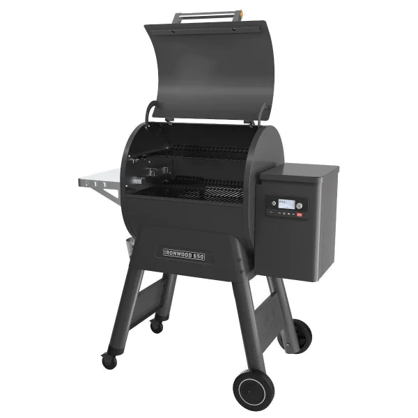 Traeger Ironwood 650 Wood Pellet Grill W/ Wi-Fi Controlled, WiFIRE & Pellet Sensor - Image 2