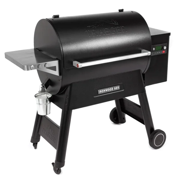 Traeger Ironwood 885 Wood Pellet Grill W/ Wi-Fi Controlled, WiFIRE & Pellet Sensor