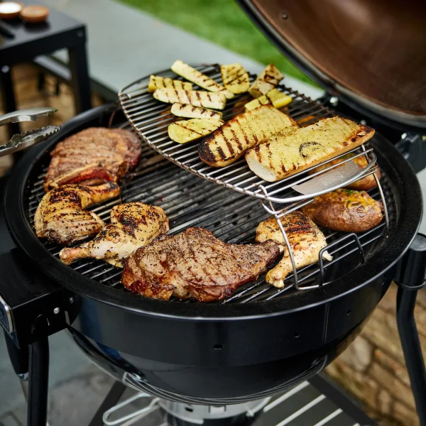 Weber Summit Kamado E6 24-Inch Cart Charcoal Grill - Image 4